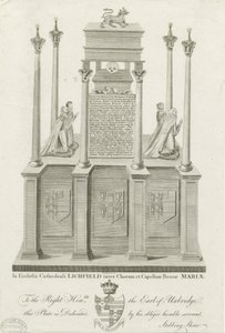Cathédrale de Lichfield - Tombe de William Paget - Stebbing Shaw