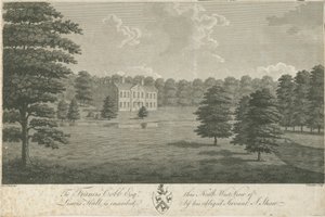 Lysways Hall : gravure, nd [1762-1802] - Stebbing Shaw