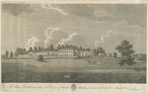 Penn Hall : gravure, nd [fin du 18e siècle] - Stebbing Shaw