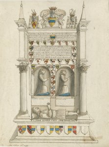 Église de Sandon - Tombe de Sampson Erdeswicke - Stebbing Shaw