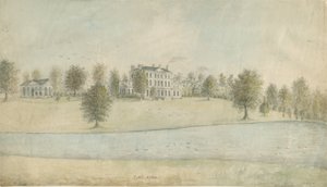 Shenstone - Little Aston Hall: aquarelle - Stebbing Shaw