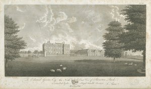 Shenstone Park - Hall : gravure, nd [fin du 18e siècle] - Stebbing Shaw