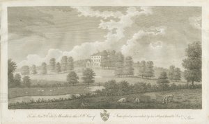 Somerford Hall (gravure) - Stebbing Shaw