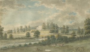 Somerford Hall : peinture à l