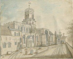 Stafford - Église Sainte-Marie, nd [c 1790] - Stebbing Shaw