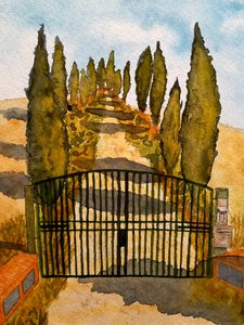 Toscane - Asciano - Steegs Art Karin