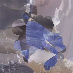 Abstrait géométrique bleu