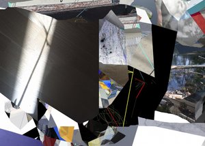 Collage de lumières fragmentées