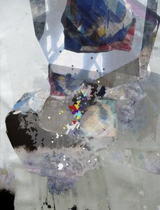 Collage abstrait moderne