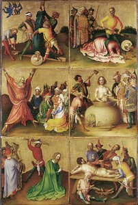 Stefan Lochner - Le martyre des apôtres - Google Art Project