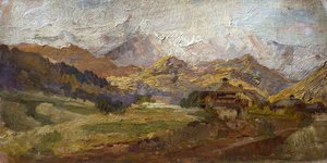 Mont Spluga, par Stefano Bersani (1872-1914)