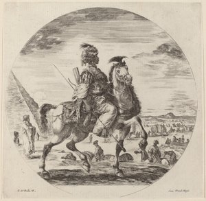 Un cavalier noir - Stefano della Bella