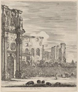 Arc de Constantin, 1656 - Stefano della Bella