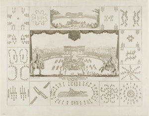 Carrousel pour Ferdinand II, duc de Toscane - Stefano della Bella