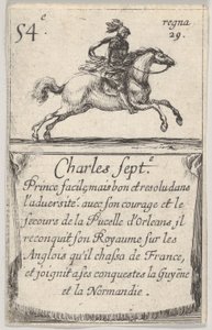 Charles Sept.-e Prince facile..., du Jeu des Rois de France Jeu des Rois de Fr..., 1644 - Stefano della Bella