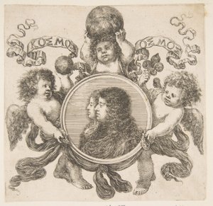 Cosimo de Médicis, Prince de Toscane, et sa femme, Marguerite Louise d