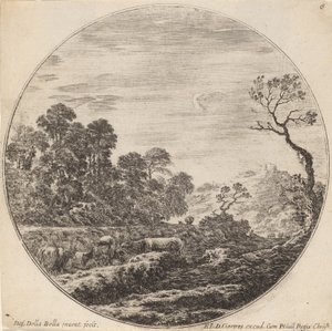 Vaches paissant dans une vallée, 1646