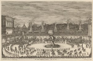 Entrée du Prince de Toscane - Stefano della Bella