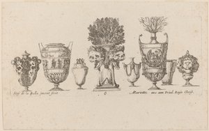Vases fantastiques - Stefano della Bella
