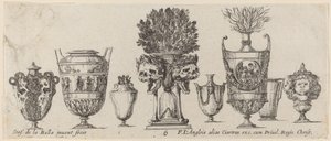 Vases fantastiques, probablement 1646 - Stefano della Bella