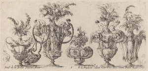 Vases fantastiques, probablement 1646 - Stefano della Bella