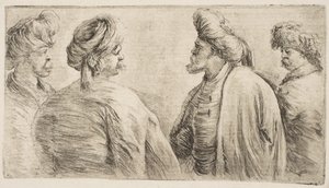 Quatre Turcs, Demi-Longueur - Stefano della Bella