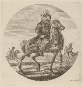 Cavalier hongrois - Stefano della Bella