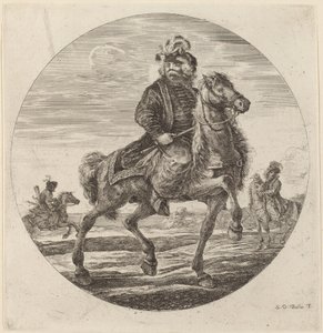 Cavalier hongrois - Stefano della Bella