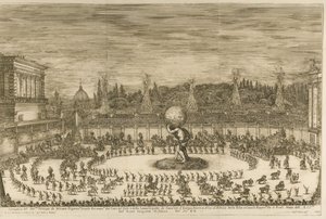 Il mondo festeggiante, balletto a cavallo à l