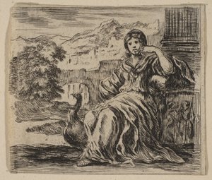 Junon, du Jeu de la Mythologie - Stefano della Bella
