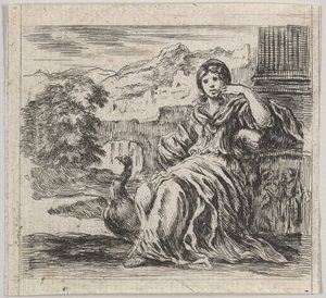 Junon, du Jeu de la Mythologie - Stefano della Bella