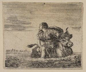 Jupiter et Europe, du Jeu de la Mythologie