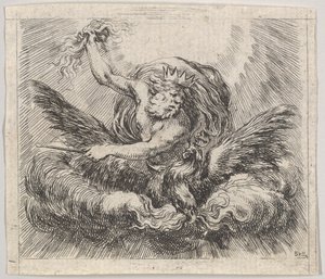 Jupiter, du Jeu de la Mythologie, 1644 - Stefano della Bella
