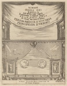 Le Nozze degli Dei: Frontispice - Stefano della Bella