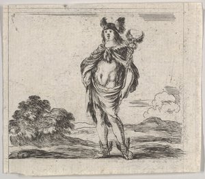 Mercure, du Jeu de la Mythologie, 1644 - Stefano della Bella