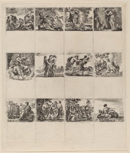 Cartes à jouer mythologiques, 1644
