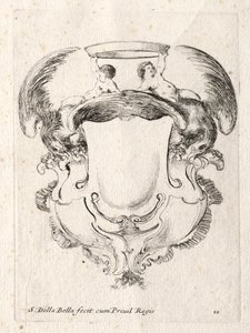 Nouveau modèle pour un cartouche, 1647