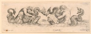 Ornamenti di fregi e fogliami - Stefano della Bella
