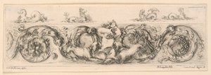 Ornements de frises et feuillages - Stefano della Bella
