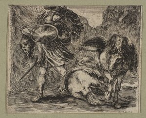 Persée et Méduse, 1644 - Stefano della Bella