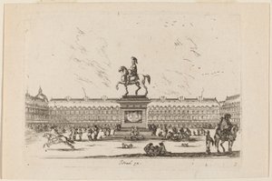 Place Royale, 1642 - Stefano della Bella