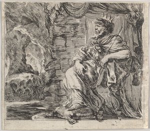 Pluton, du Jeu de la Mythologie - Stefano della Bella