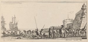 Soldats supervisant l