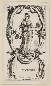 Printemps, des Quatre Saisons, vers 1641 - Stefano della Bella