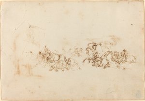 Le combat de cavalerie