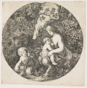 La Femme du satyre, 1656 - Stefano della Bella
