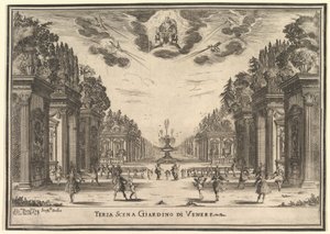 Troisième scène, le jardin de Vénus, de 