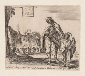 Page de titre : Diversi Capricci - Stefano della Bella