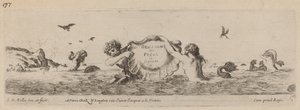 Page de Titre pour "Ornamenti di fregi e fogliani" - Stefano della Bella