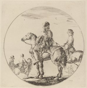 Deux Cavaliers Polonais - Stefano della Bella